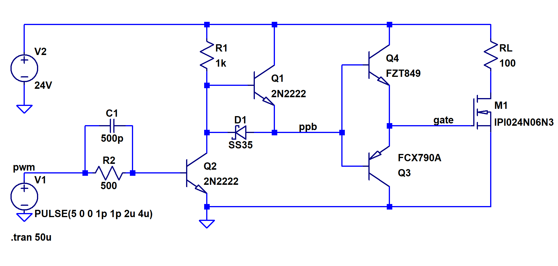 Igbt Gate Driver Circuit Design Circuit Diagram